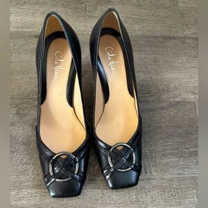 Cole Haan Black Leather heels Officecore Women’s 6